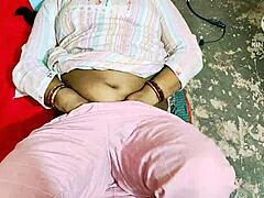 Desi bhabhi's big ass bent over for neighbor's monster cock pounding