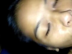 pretty amateur licks sucks shaved pussy till tight creampie orgasm