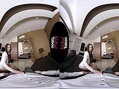 Virtual Taboo Brunette Lips Suck and Fuck POV