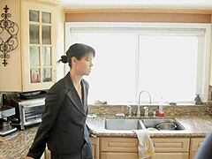 dana vespoli returns bent over for double penetration creampie