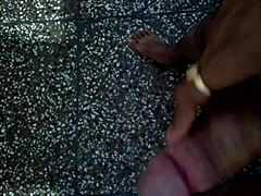 Intense solo masturbation session hits hard