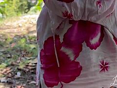 Latina slut begs gardener's monster cock for juicy creampie in garden