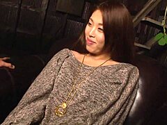 ayaka minamino ripped jeans pussy filled with hot creampie