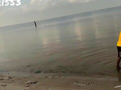 Asian Pornstar Beach Backstage Ass Fun Exposed!