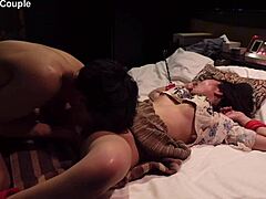 giant tits beauty convulses from intense clit licking orgasm