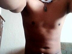 maluma jerks off moaning loud in amateur solo