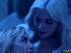 vixenplus skye and blake's curvy bodies grind in lesbian face sitting and scissoring