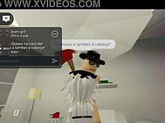 femboy lures me to room for rough tits-out shemale fuck in brookhaven