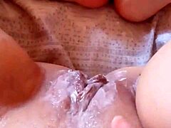 Gretala's Creamy Scented Pussy Dripping Wet!