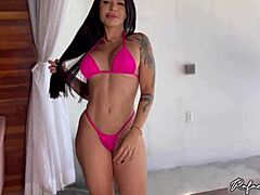 client sneaks steamy jacuzzi romp with brazilian hottie