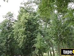 Hot Brunette GF Turns Slut for Cash as Asshole BF Watches