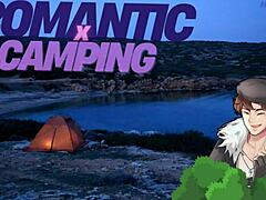 British Friend's Camping Trip Escalates to Clothes-Ripped Erotic Roleplay Moaning