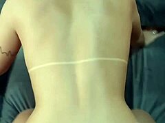 damn, hubby plugs my ass while fucking pussy then rams it full of cum!!