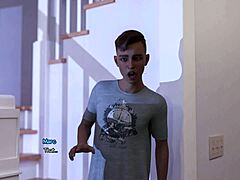 innocent virgin boy takes babysitter's virginity roughly