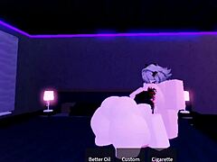 Futa pounds schoolgirl's ass hard at home!