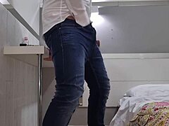 sexy italian dude jerks huge cock intense cumshot moans loud 😩🍆💦