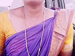 house maid drops dirty telugu talk during wild car sex ride