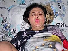 Beautiful Blonde Craves Intense Sex with Cute Latina Lover