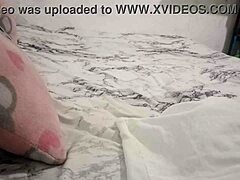 mama chubby bbw cleans room with her fat curvy latina ass