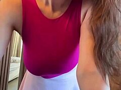 stepmom's huge milky tits get sucked dry by horny stud!!