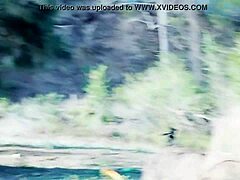 Gotta pee roadside? Asian Tina sucks cock in tight jeans now