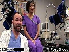 Freshman Nurse Jackie Banes Forces Hitachi Orgasm