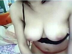 big titted asian solo teases homemade fun.
