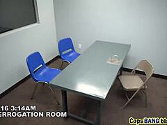 a black dude licks cop pussy then fucks her hard in uniform