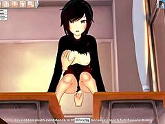 Eighteen Year Old Students Fuck in Classroom Passionately