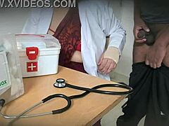 Doctor Secretly Sucks Patient Cock In Hospital Clinic