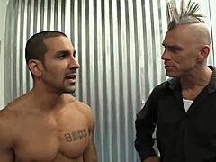 Brunette Mulani Kisses Marco as She Rides His Big Cock in Shaved Pussy