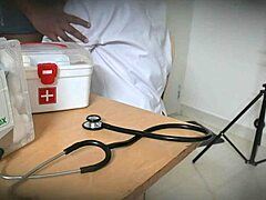 Doctor Secretly Sucks Patient Cock In Hospital Clinic