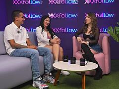 colombian milf estella osorio fucks shy guy in homemade session