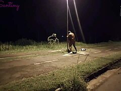 cuck filmed me taking mayor's huge thick cock outdoors