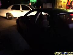 a black dude licks cop pussy then fucks her hard in uniform