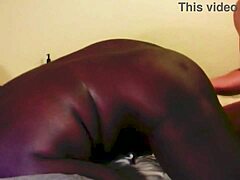 tinder bbw black date turns into wild first fuck frenzy!