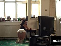 Teen Subslut Rina Ellis Spanked And Fucked Hard By Dominant Pascal White