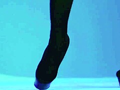 Natalia Andreeva Strips Teasing Cute Body Slowly Undressing