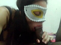 Whoa, feel that hot creampie explode after her wild blowjob sucking every inch of cock!