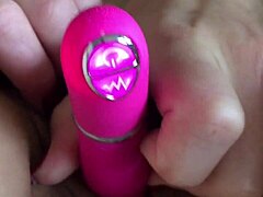wife handles vibrator like a pro now