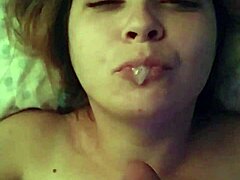 milf wife deepthroats husband's cock pov homemade passionate