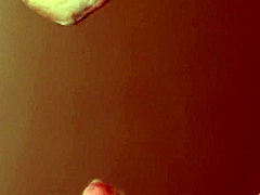 Japanese babe close-up monster cock cum in mouth swallow pt 04