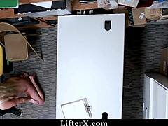 daisy lee thought she was slick but lp officer fucks her hard in shop 😈🔥