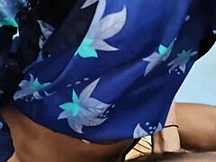 My friend came home alone and fucked me while playing