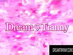 imagine these bent-over brazilian shemales getting bareback pounded in hardcore gay trans compilation