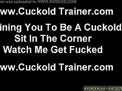 she turns you into her humiliated cuckold slave, forcing you to watch her bdsm domination