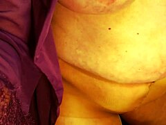 Pantyhose-clad Dawnskye1962 Delivers Sexy Beaver Tease for Christopher!