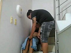 street whore bargain fuck: hardcore anal pounding shaved pussy mutual masturbation climax