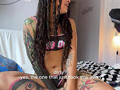 Stepsister Sniffs My Dirty Underwear Then My Cock Before Fuck