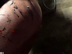 omg eva gold's big fake tits painted wild make me so horny watching her erotic show...